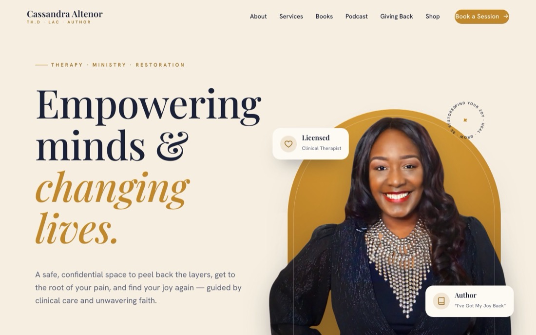 Dr. Cassandra Altenor website